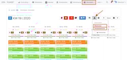 Dienstplan drucken